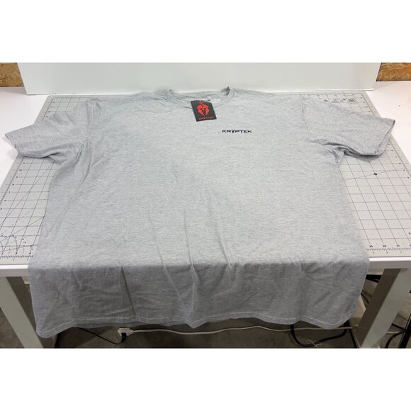 Kryptek Vintage Flag T-Shirt Mens XXXL Sport Gray New W/Tags - Picture 1 of 5